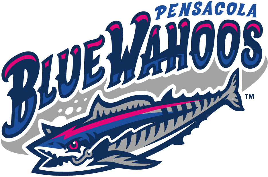 Pensacola Blue Wahoos 2012-Pres Primary Logo iron on transfers for clothing
